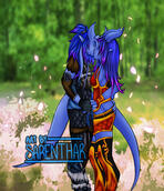 full body - draenei couple full body - draenei couple